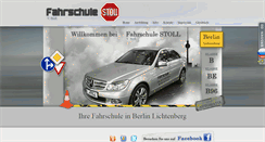 Desktop Screenshot of fahrschule-stoll.com