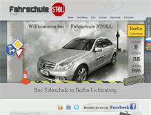 Tablet Screenshot of fahrschule-stoll.com